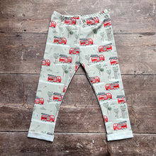 Load image into Gallery viewer, Fire Trucks Leggings
