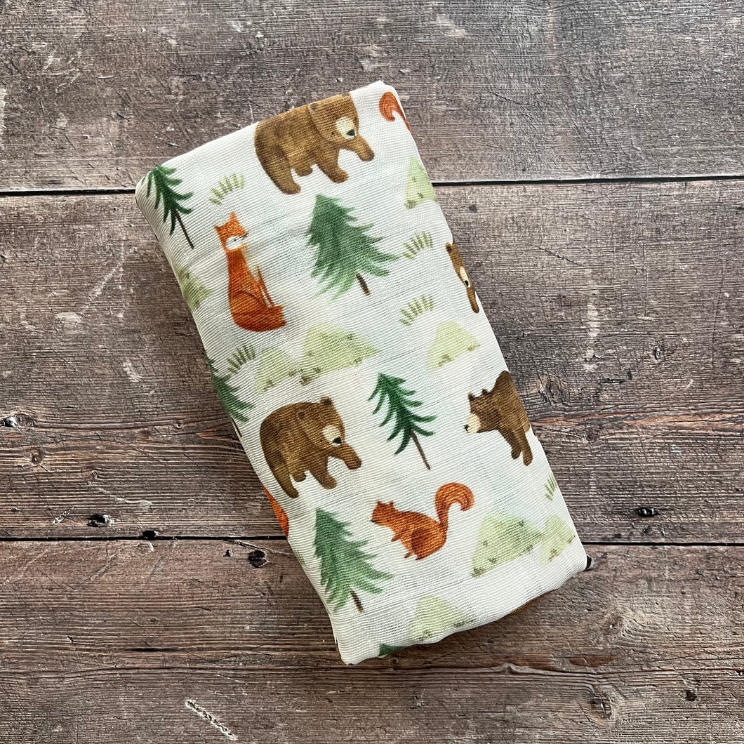 Forest Friends Muslin - Swaddle or Cloth