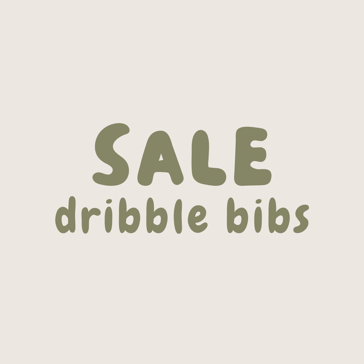 Handmade Children's Clothes Sale Dribble Bibs