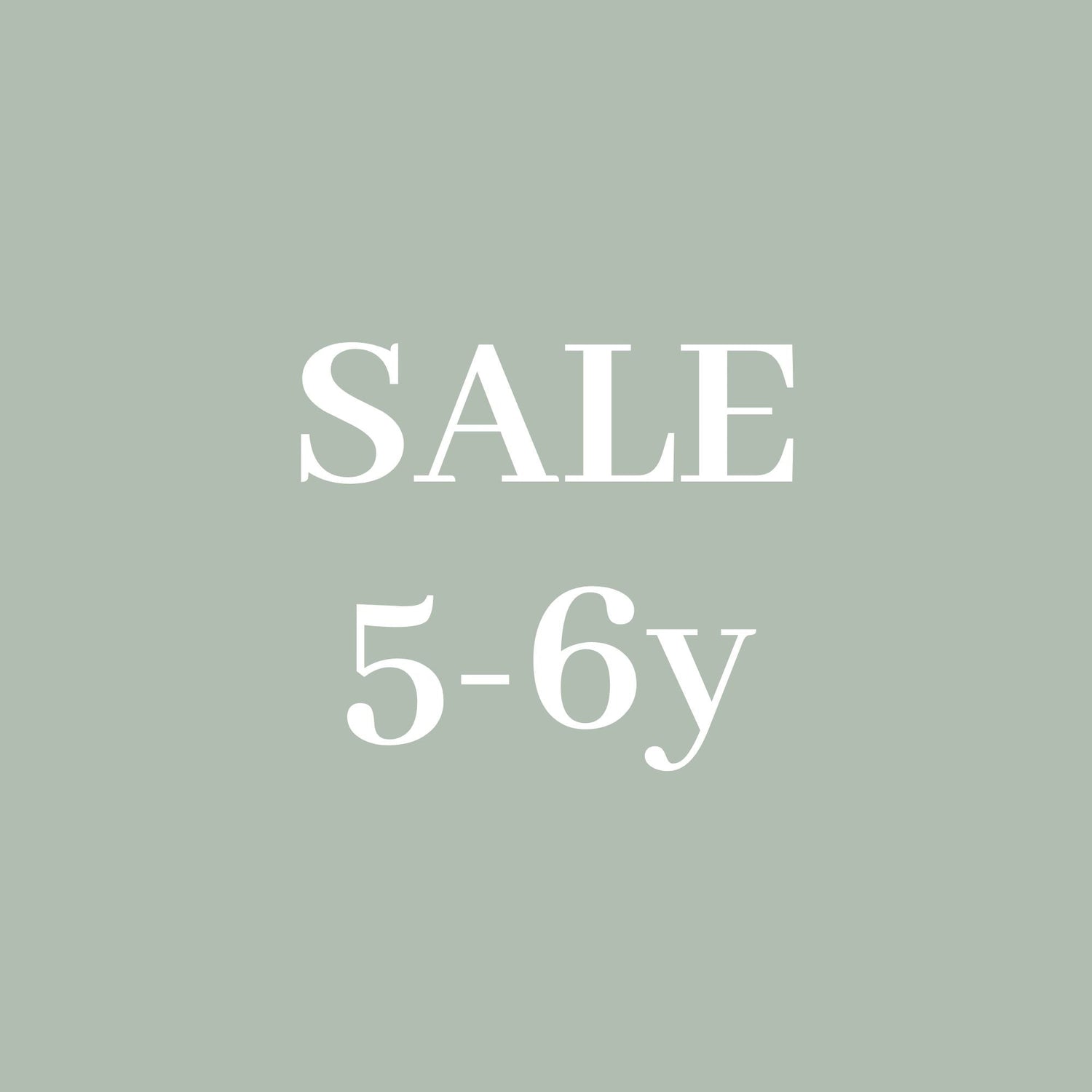 SALE 5-6 years