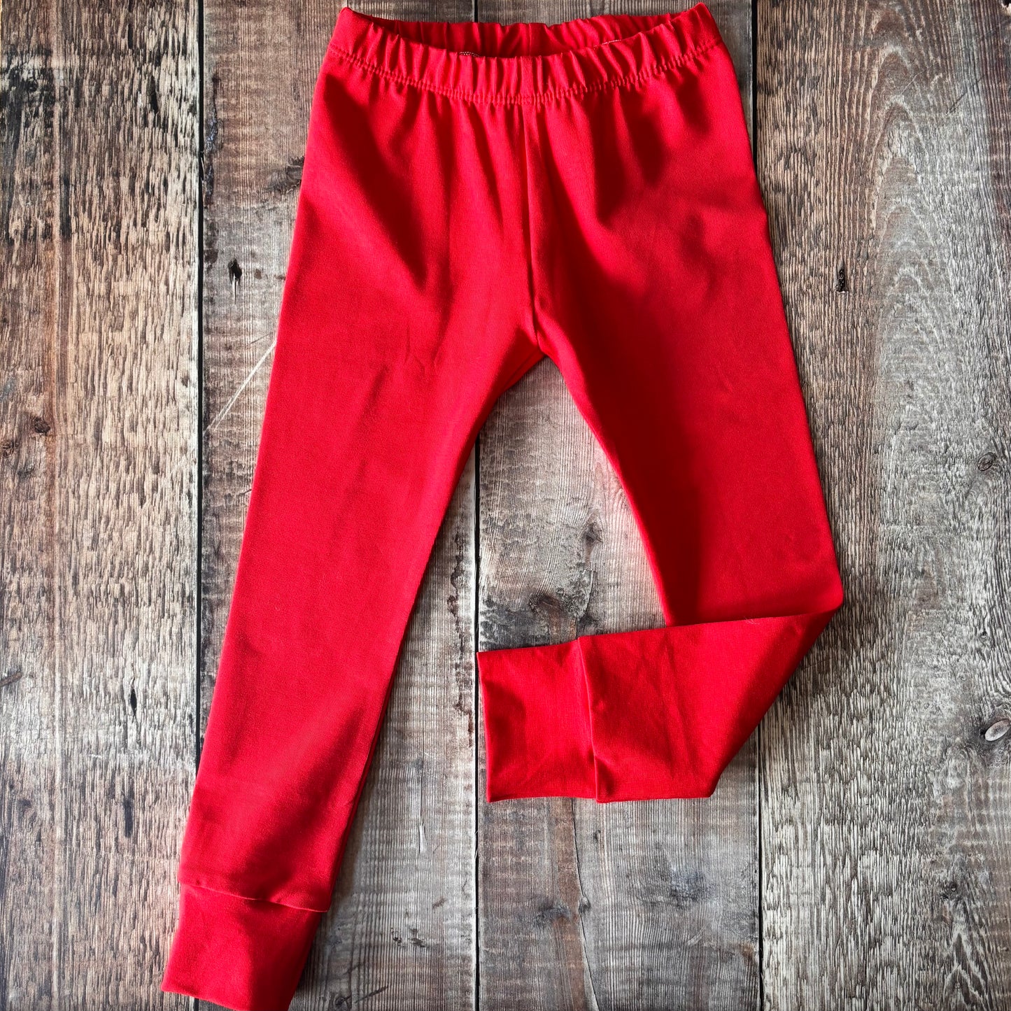 Red Leggings 2-3 years