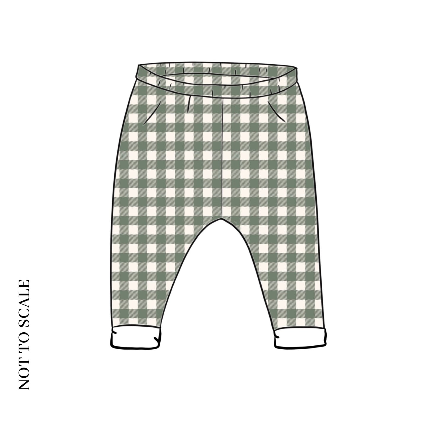 Forest Gingham Leggings
