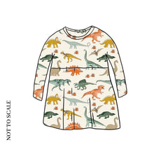 Load image into Gallery viewer, Organic Jurassic Party T-Shirt Dress

