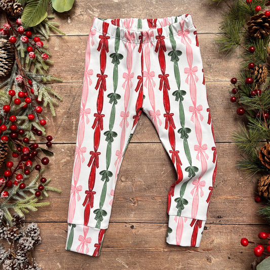 Ribbons and Bows Leggings 12-18m
