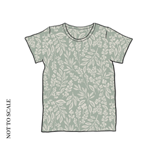 Load image into Gallery viewer, Sage Boho Leaves T-Shirt
