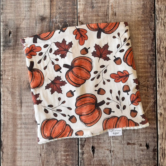 Harvest Vibes Snood 1-4 years (white knit inside)