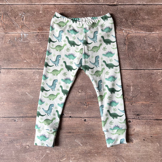 Blue Dinos Leggings 18-24m