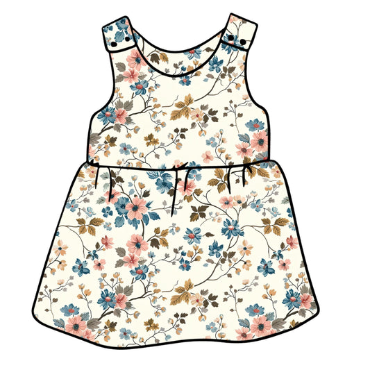 English Garden Child & Baby Pinafore Dress