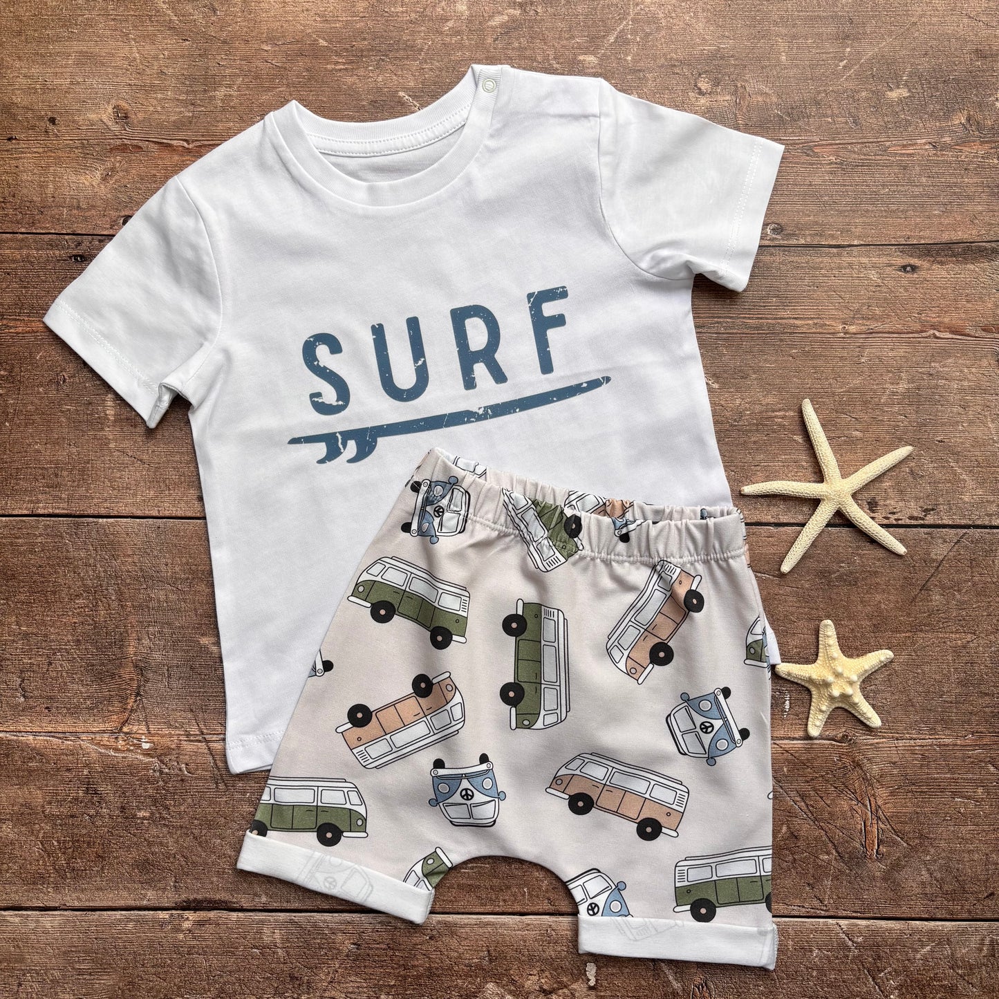 Surf T-Shirt (Blue print)