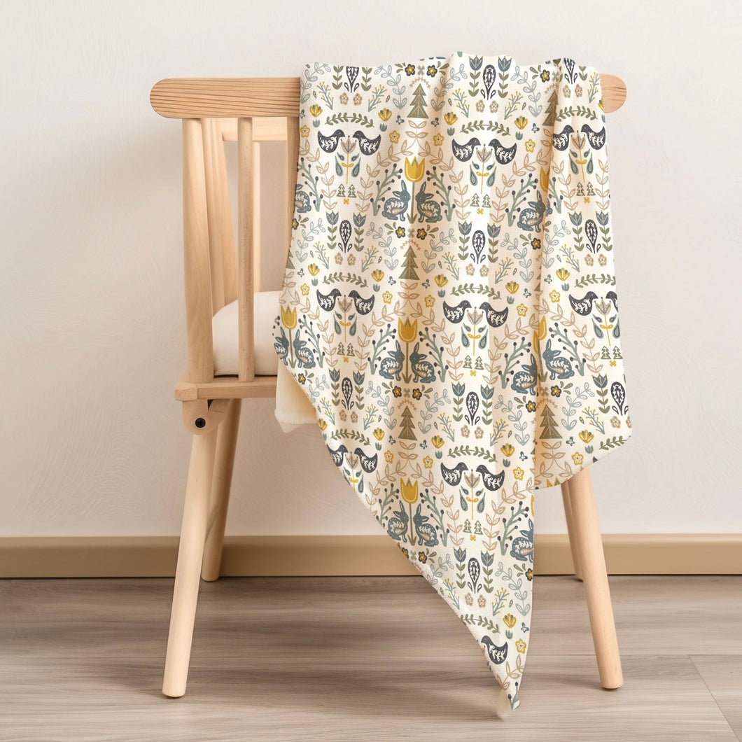 Scandi Spring Snuggle Blanket