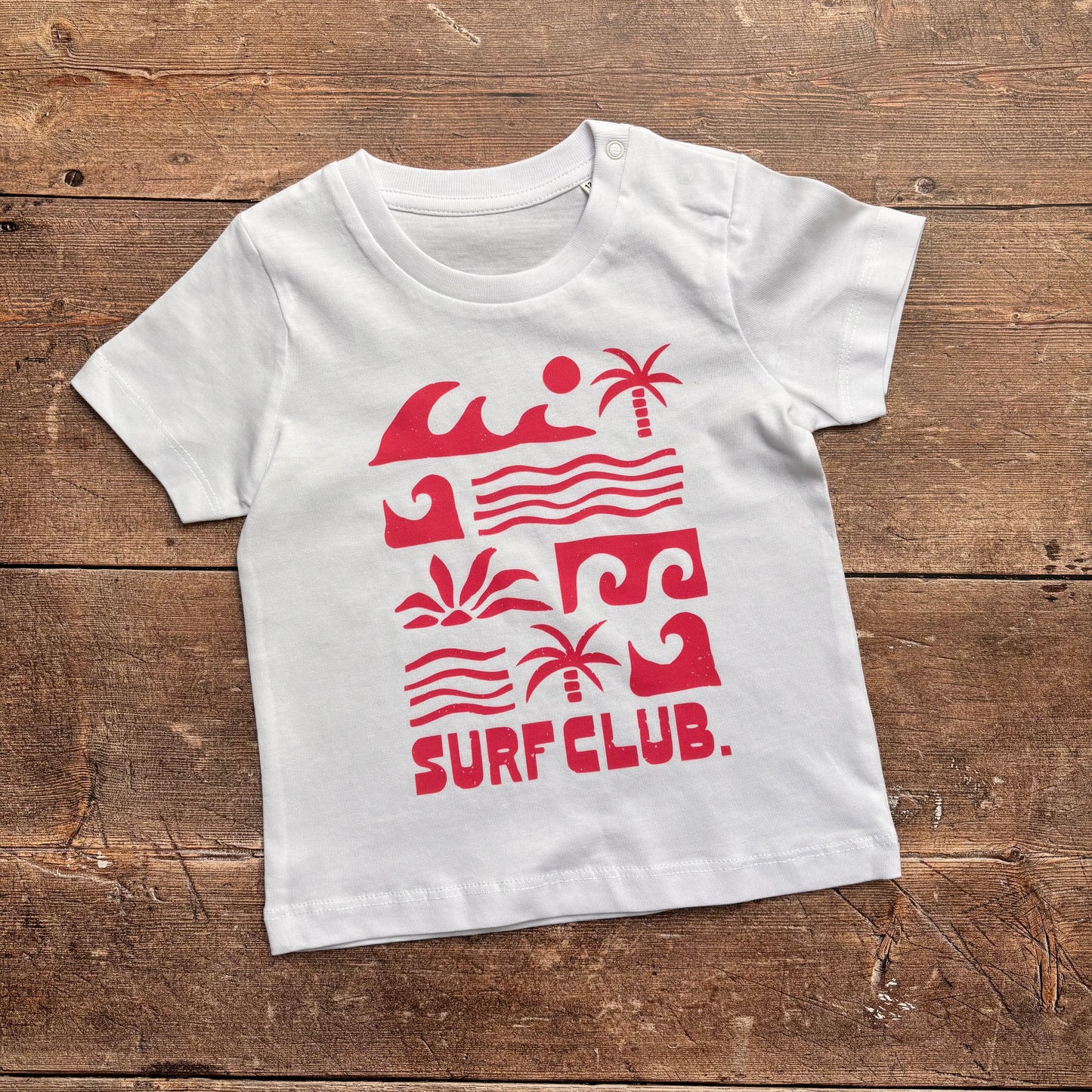 Surf Club T-Shirt (Pink)