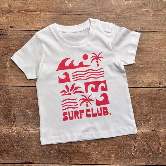 Surf Club T-Shirt (Pink)