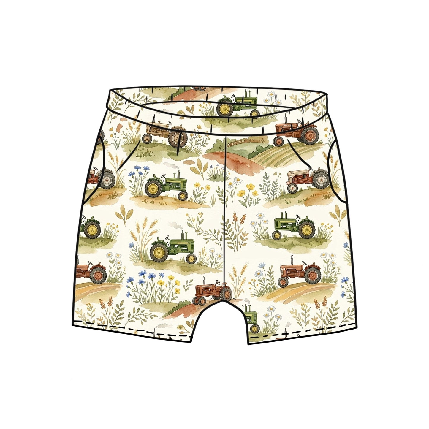 Harvest Fields Toddler & Child Pocket Shorts