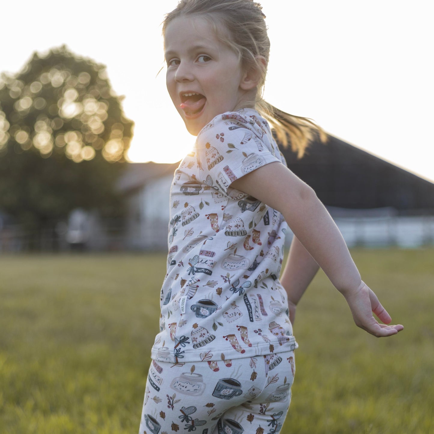 Autumn Girl Child & Baby T-Shirt - Short or Long Sleeve
