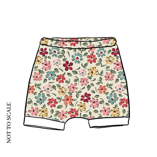 Ditsy Floral Child & Baby Shorts - Rolled or Hemmed