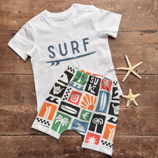 Surfing Child & Baby Shorts - Rolled or Hemmed