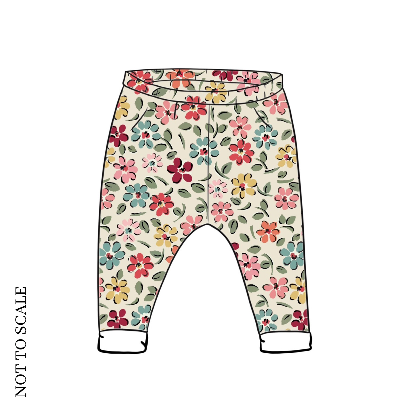 Ditsy Floral Toddler & Child Leggings