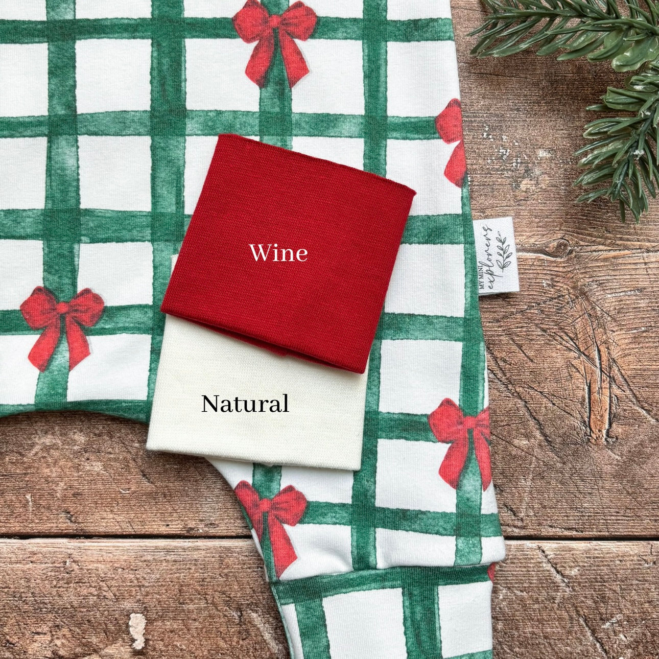 Christmas Gingham Child & Baby Leggings