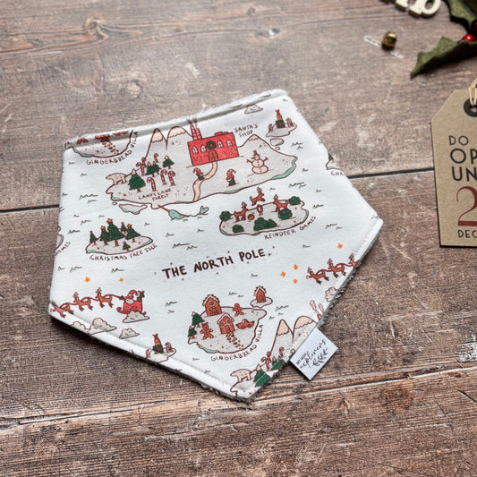 North Pole Child & Baby Dribble Bib
