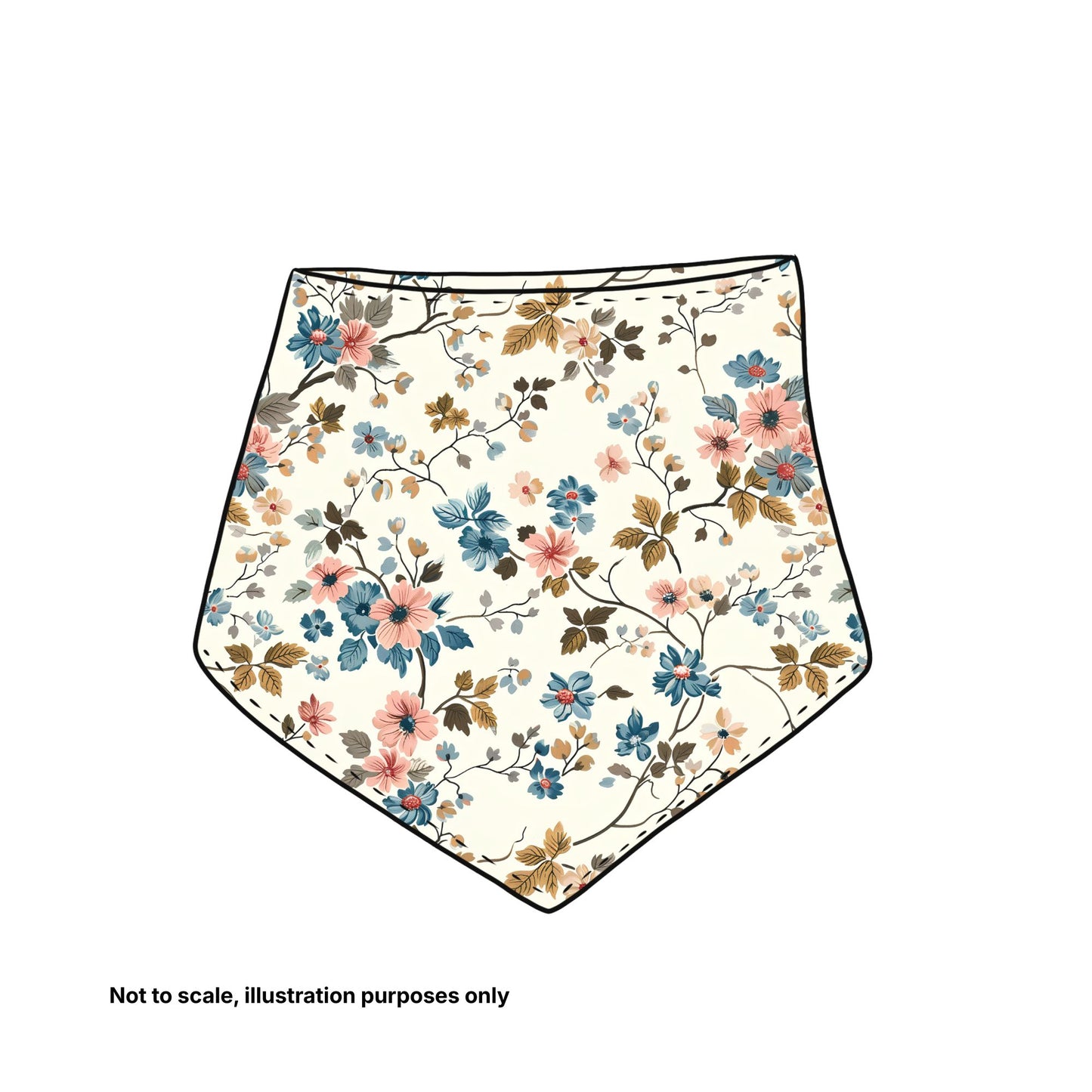 Matching Dribble Bib - Pick your print