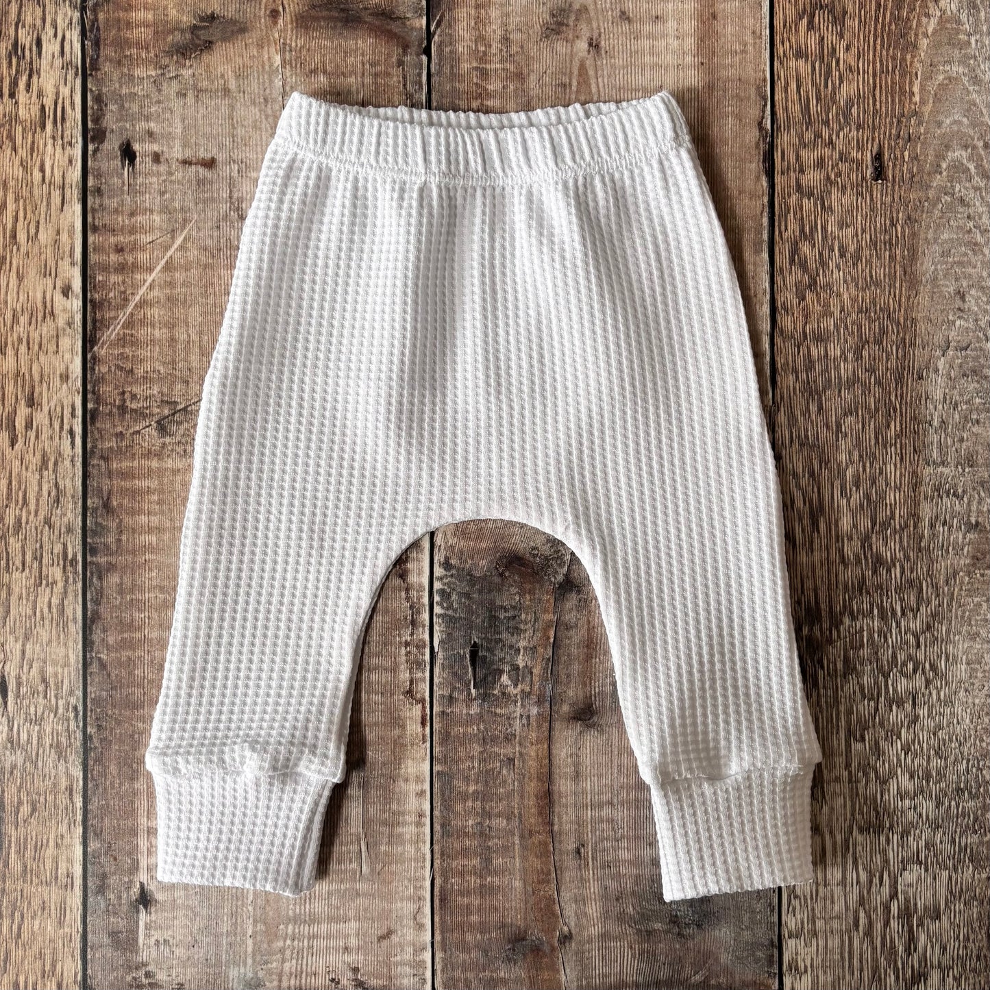 White Waffle Harems 3-6m