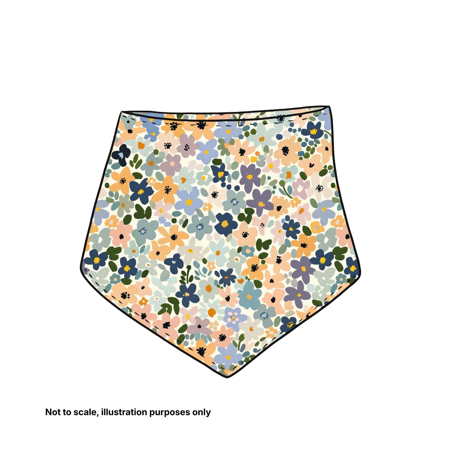 Matching Dribble Bib - Pick your print