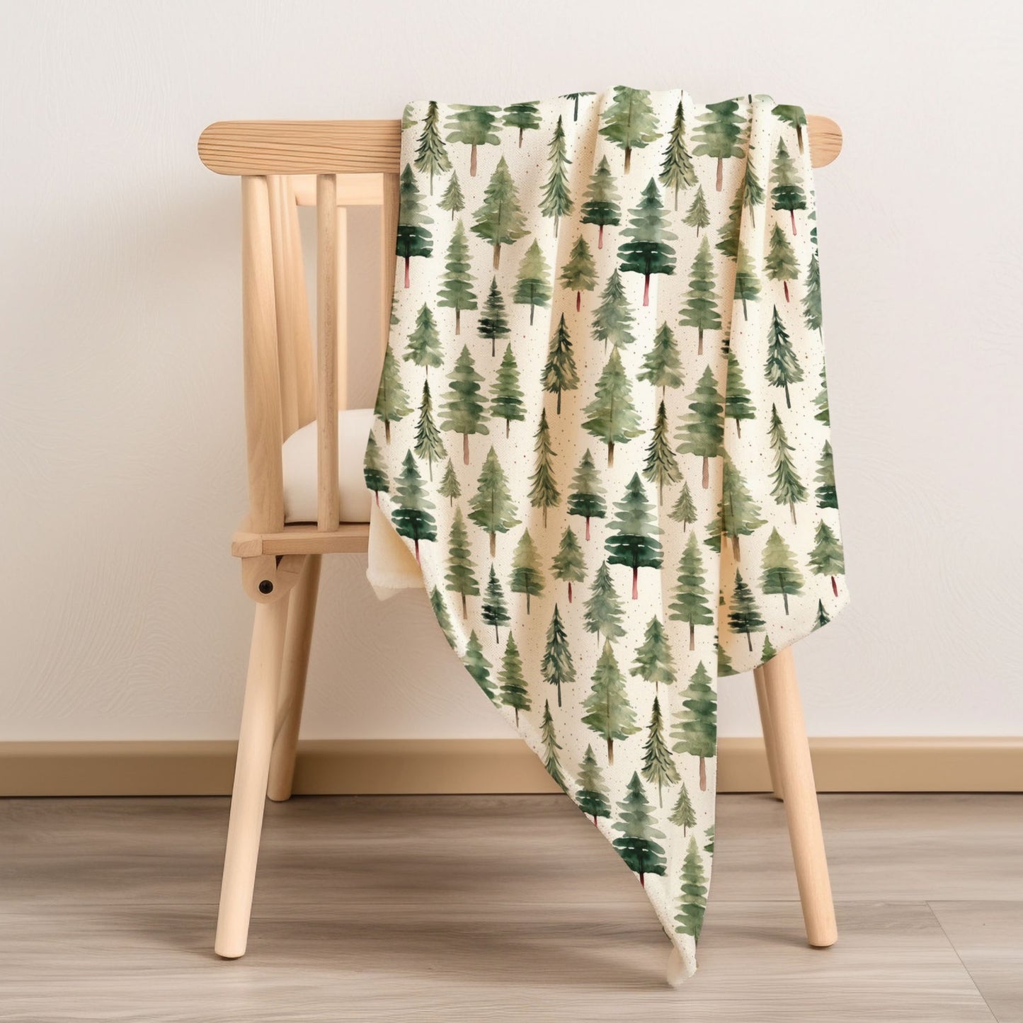 Scandi Woodland Child & Baby Snuggle Blanket