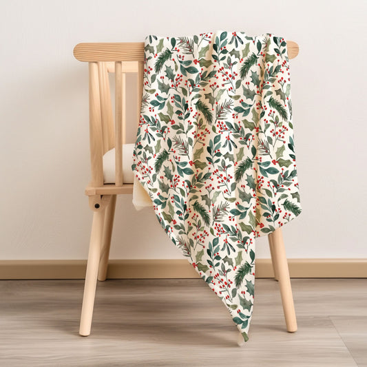 Winter Berries Child & Baby Snuggle Blanket