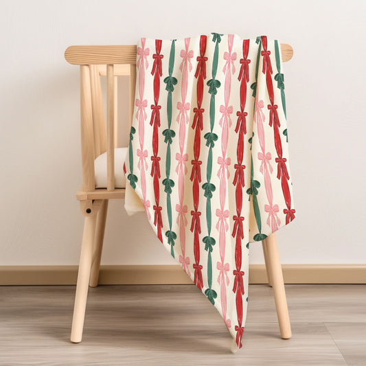 Ribbons & Bows Child & Baby Snuggle Blanket