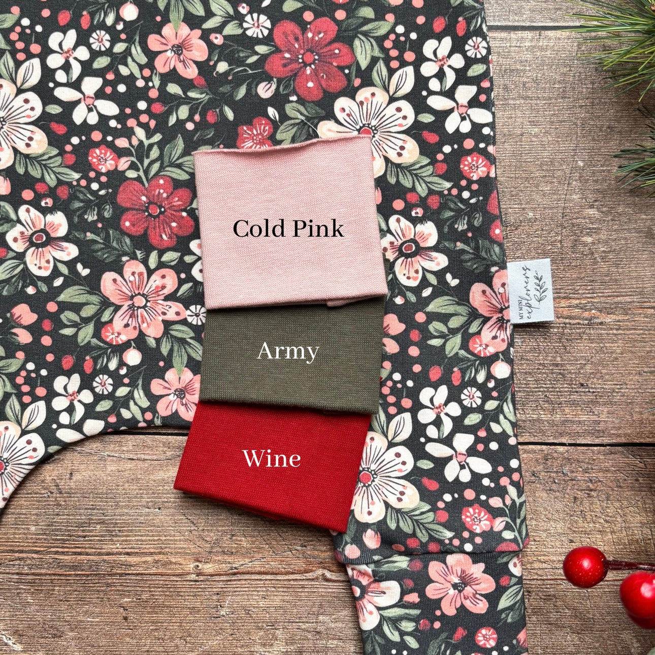 Christmas Floral Child & Baby Harems