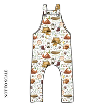 Load image into Gallery viewer, Organic Woodland Campers Dungarees
