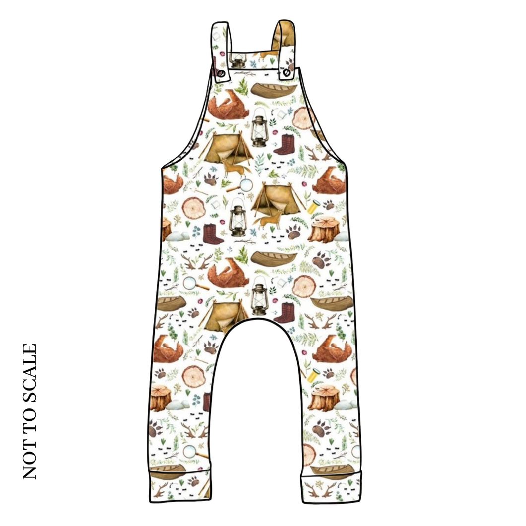 Organic Woodland Campers Dungarees