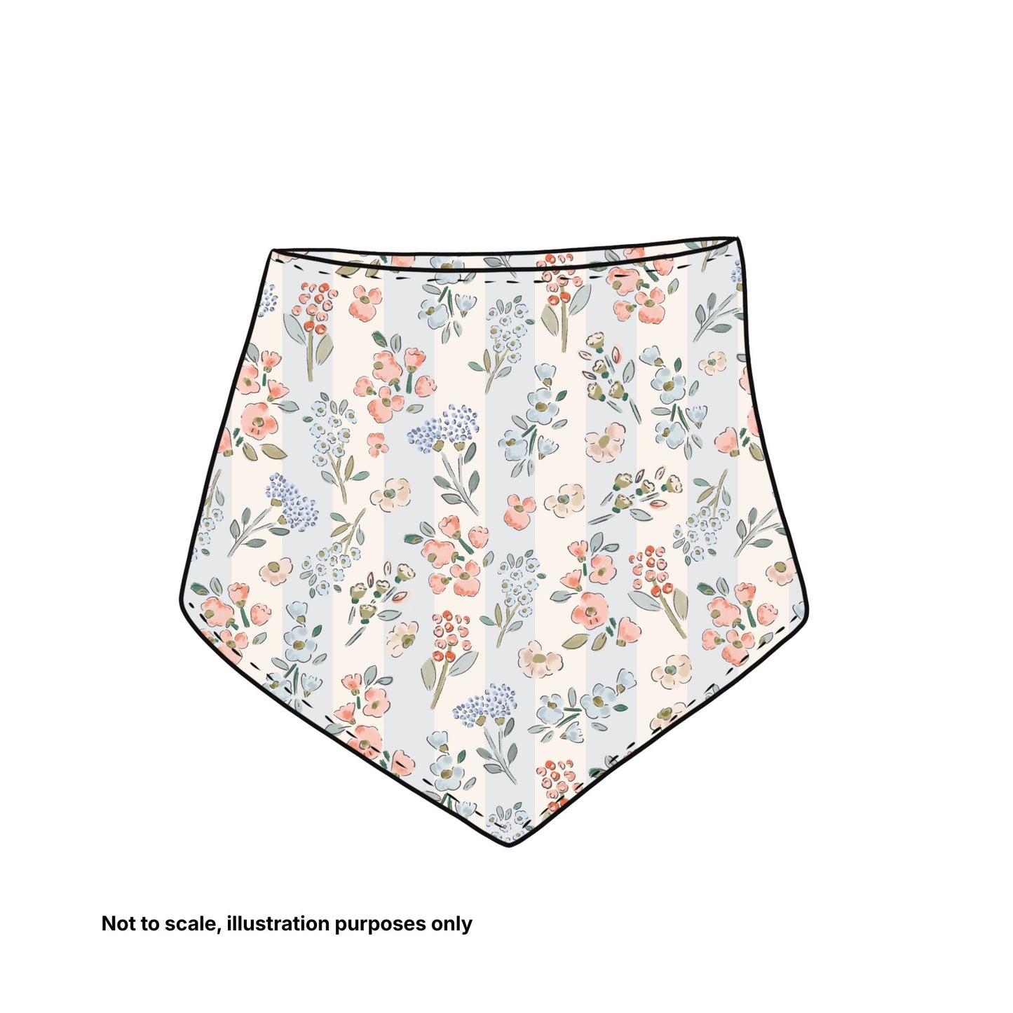 Matching Dribble Bib - Pick your print