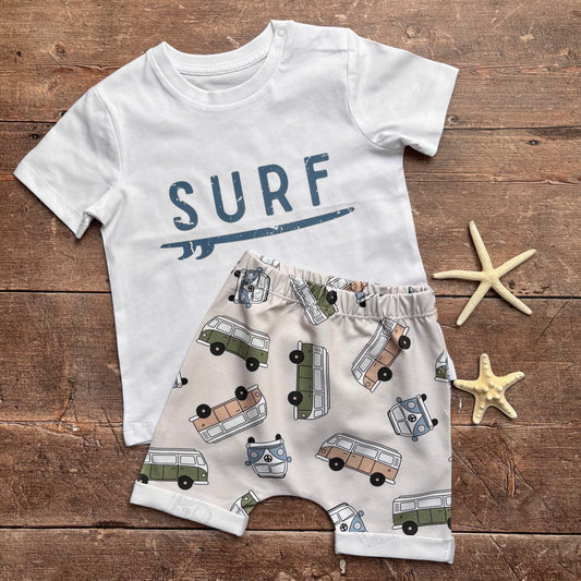Classic Campers Rolled Shorts 12-18m