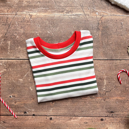 Christmas Stripes Child & Baby T-Shirt