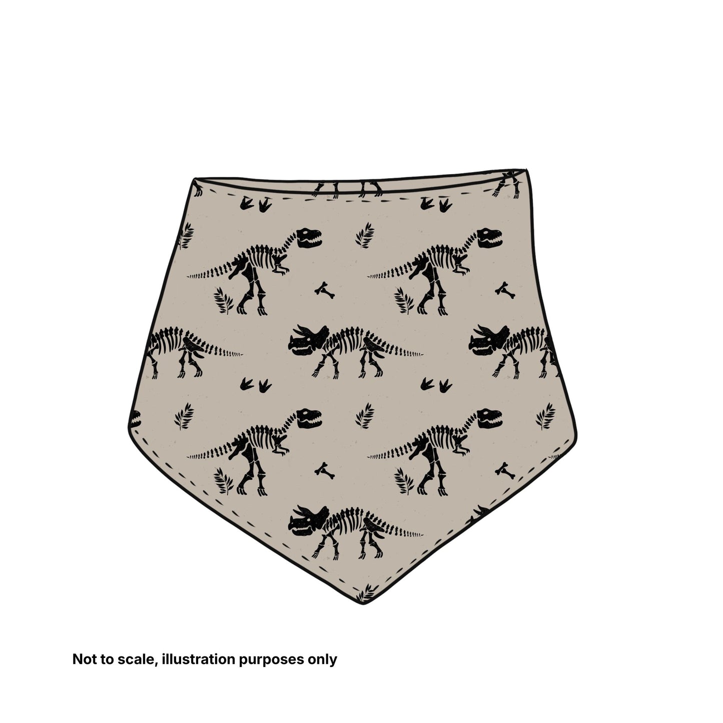 Matching Dribble Bib - Pick your print
