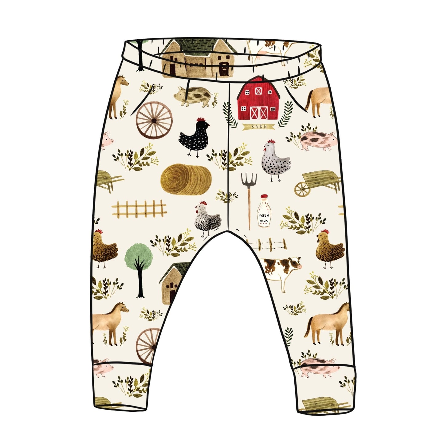 Farming Toddler & Child Leggings