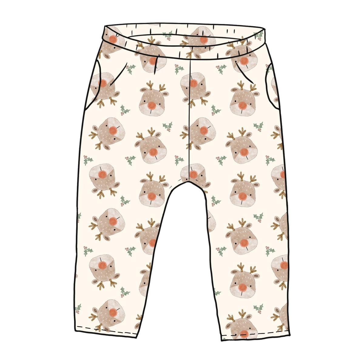 Rudolph Toddler & Child Pocket Trousers