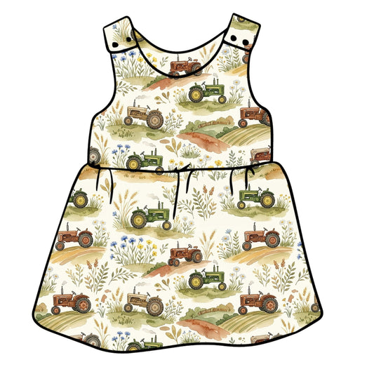Harvest Fields Child & Baby Pinafore Dress