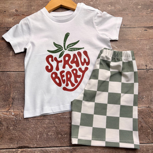 Chequerboard Baby & Child Lounge Shorts