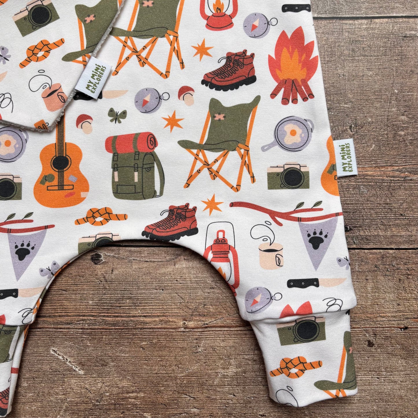 Camping Child & Baby Full Length Romper