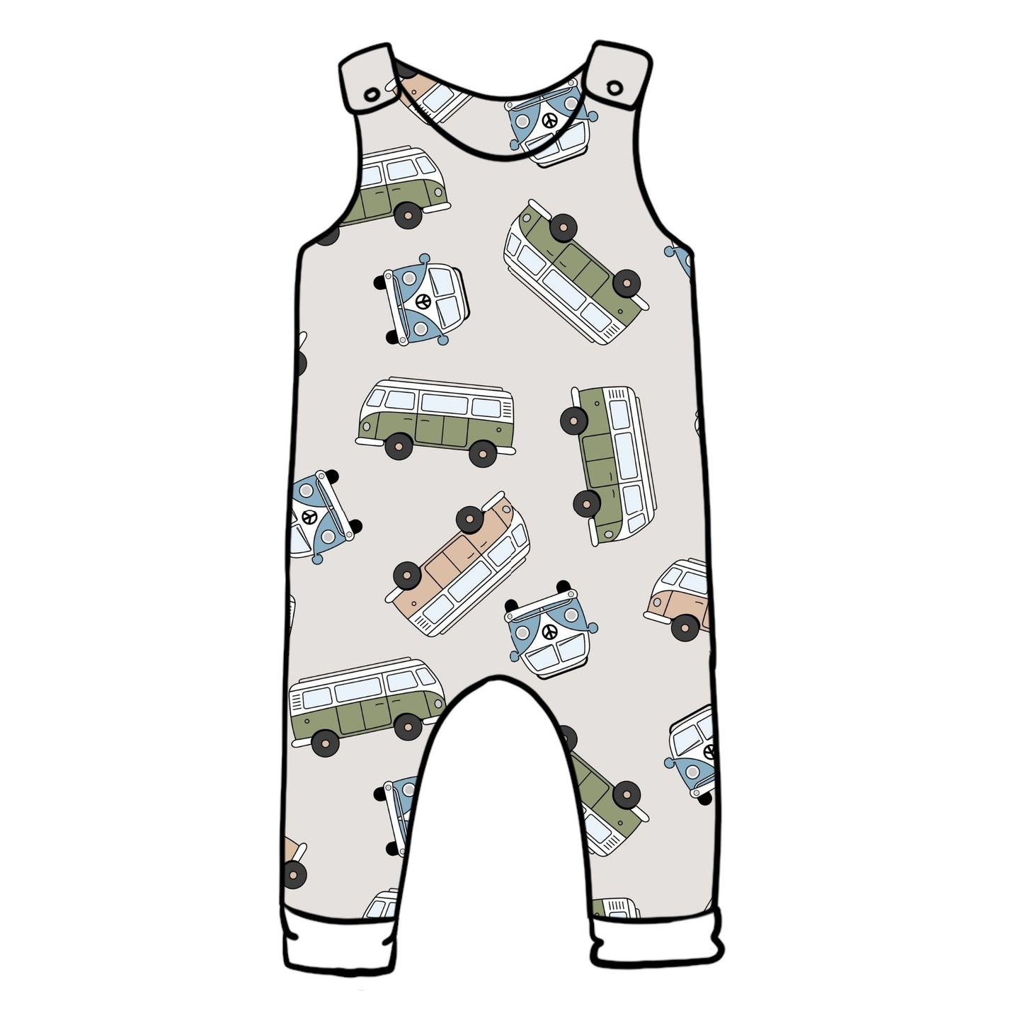 Classic Campers Child & Baby Full Length Romper
