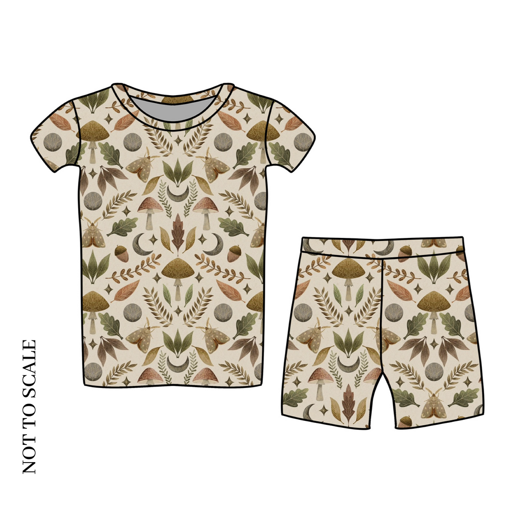 Moth & Moon Shorts Lounge Set