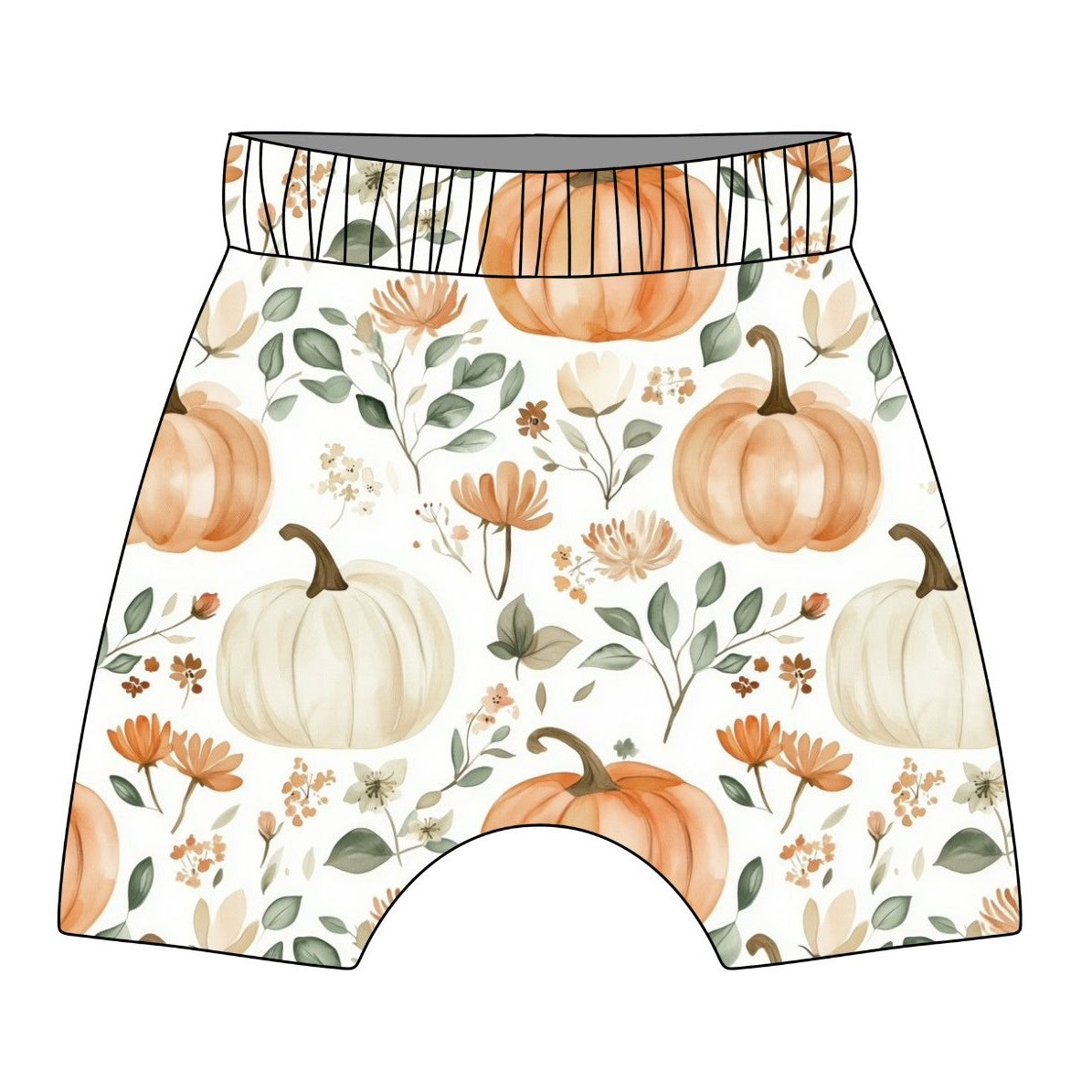 Pumpkin Patch Child & Baby Shorts - Rolled or Hemmed