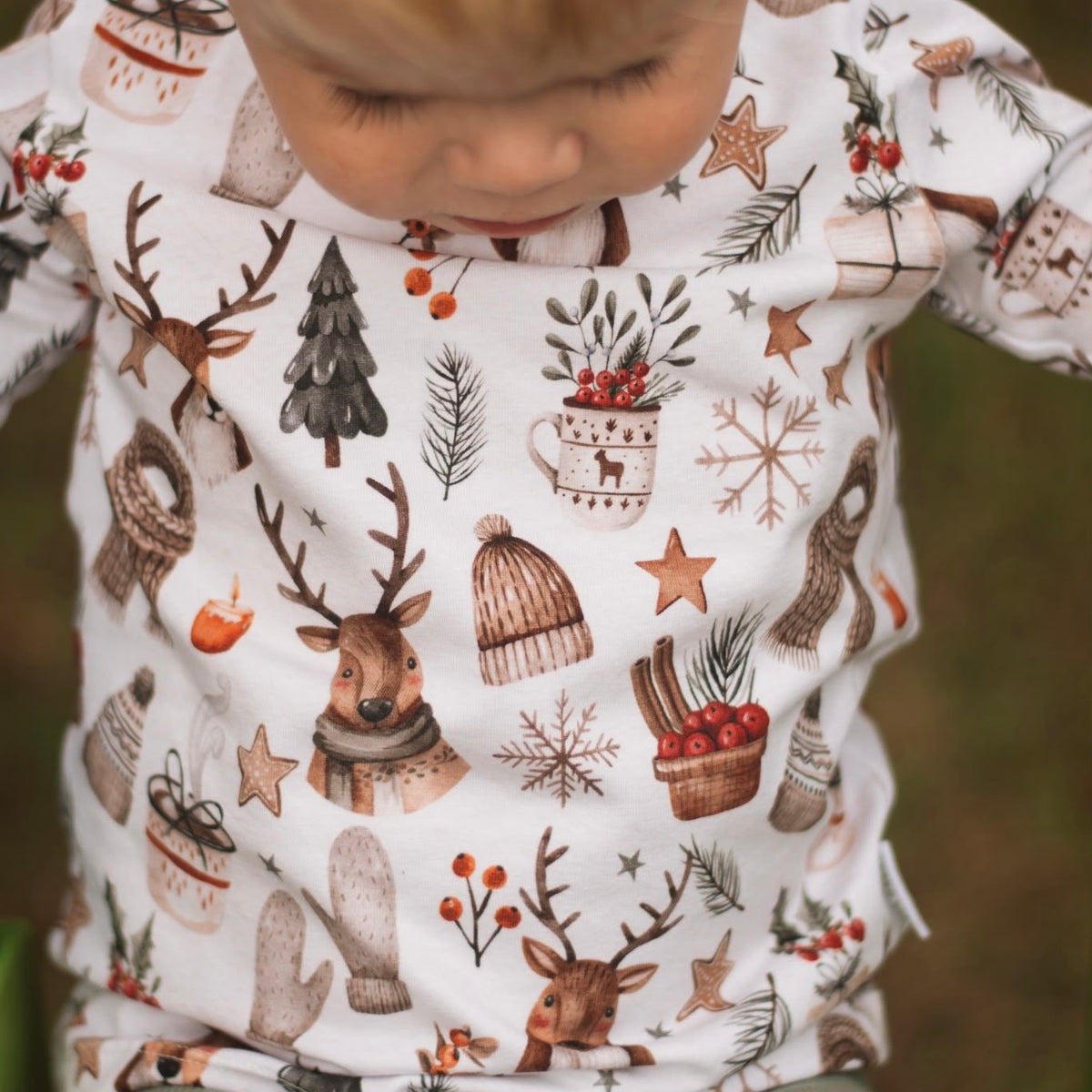Cosy Christmas Child & Baby T-Shirt - Short or Long Sleeve