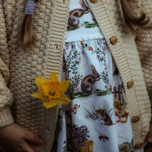 Load image into Gallery viewer, Garden Wildlife Pinafore Dress
