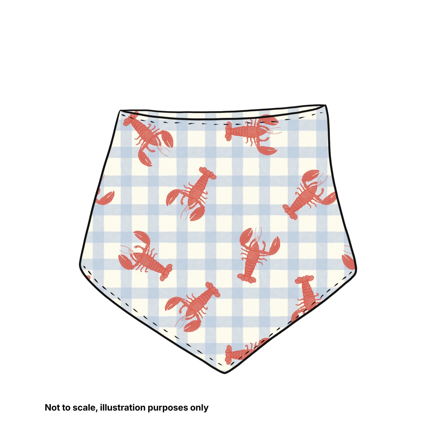 Matching Dribble Bib - Pick your print