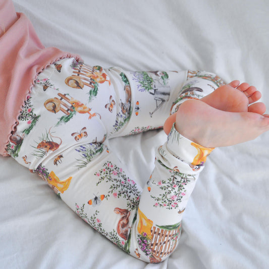 Garden Wildlife Leggings 2-3 years