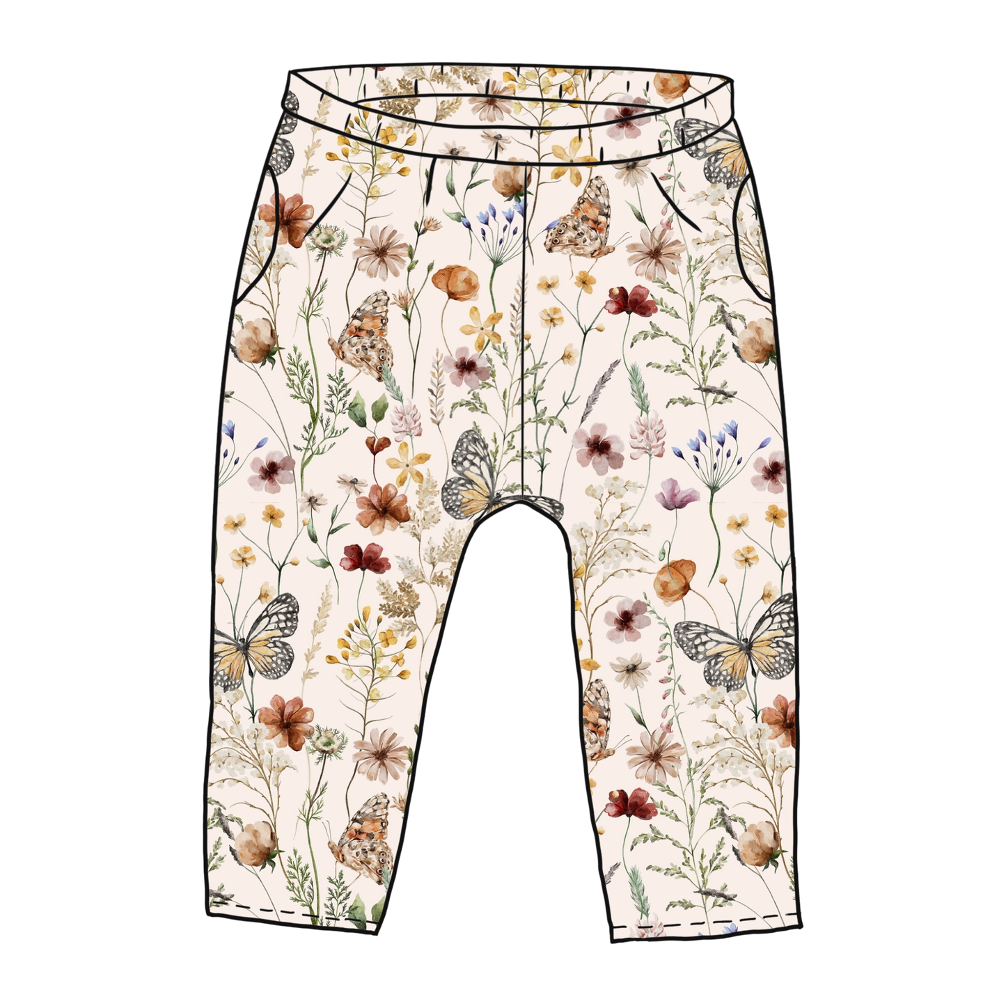 Wild Meadow Toddler & Child Pocket Trousers