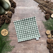 Load image into Gallery viewer, Forest Gingham Snood
